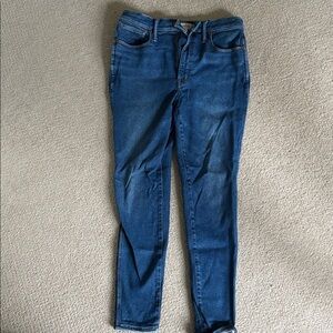 Madewell High Rise Skinny Jean